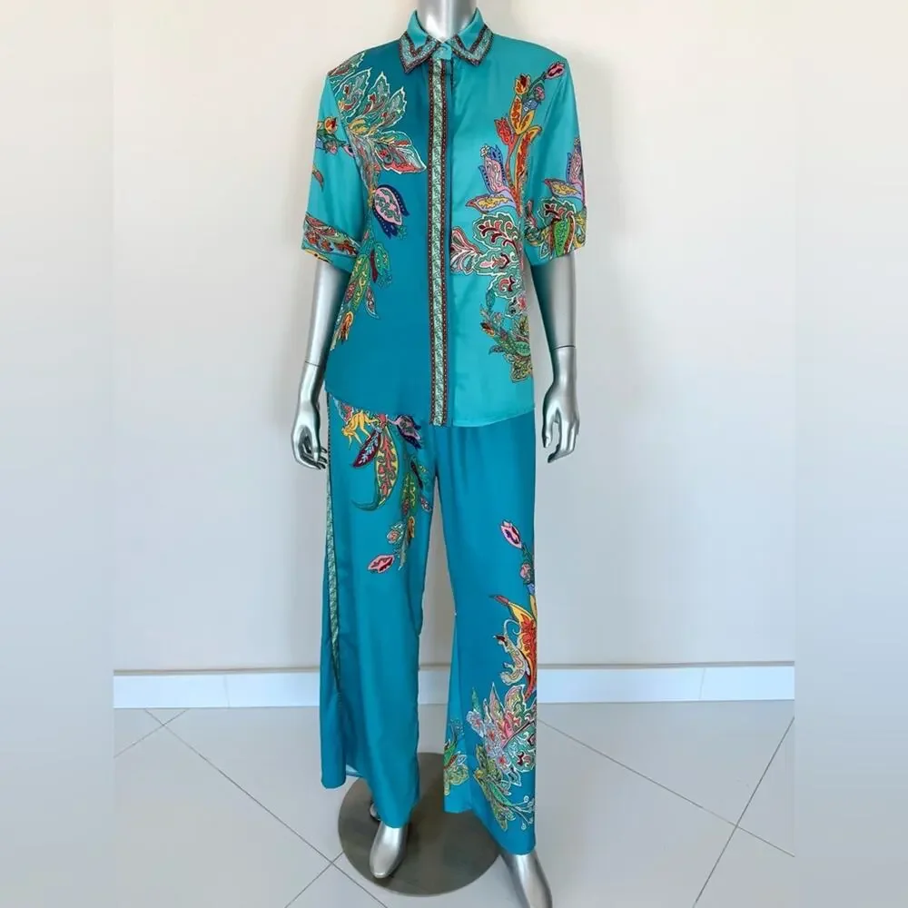 Women 2 pieces costume pants and top size L - Picture 1 of 12